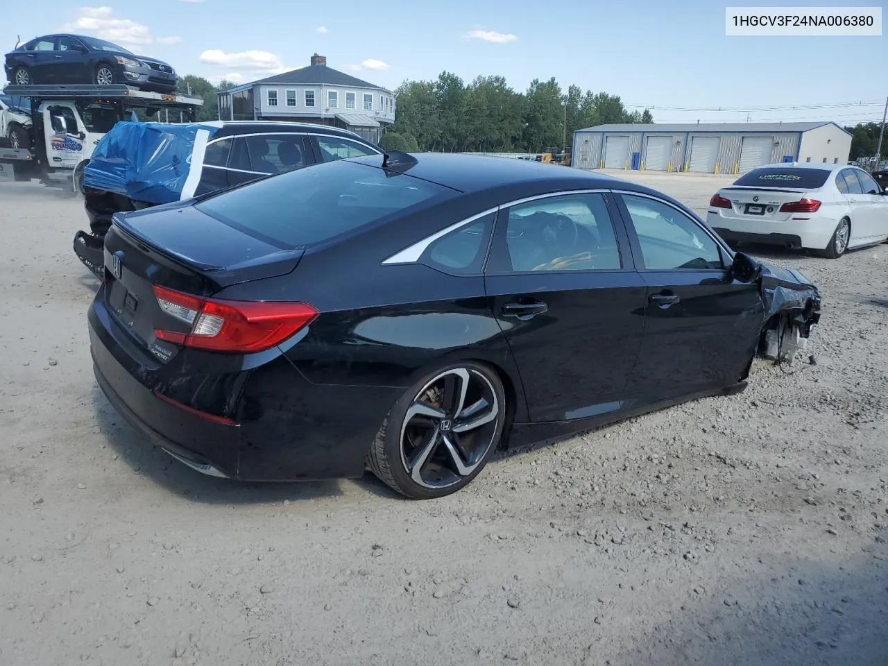 2022 Honda Accord Hybrid Sport VIN: 1HGCV3F24NA006380 Lot: 69957984