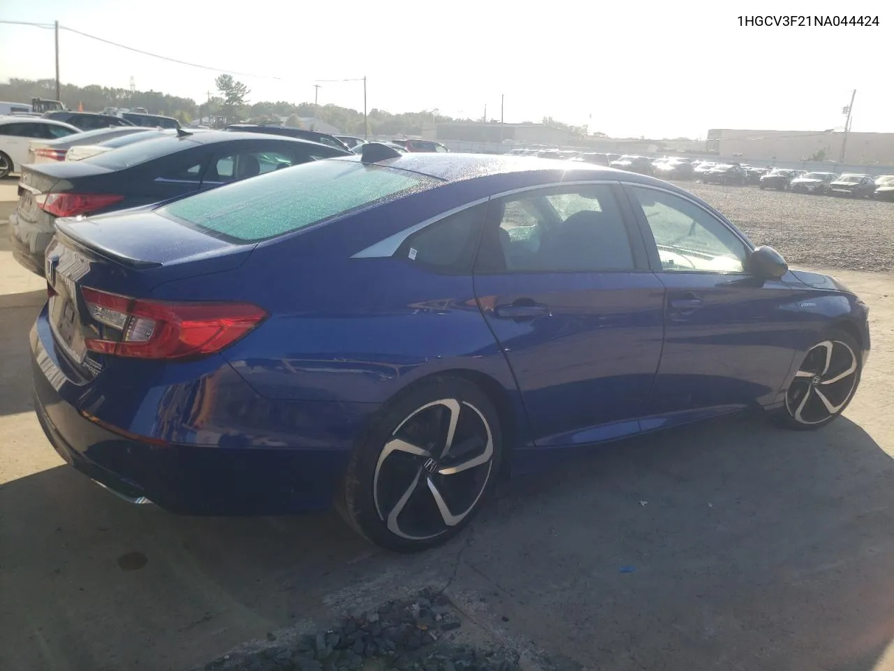 1HGCV3F21NA044424 2022 Honda Accord Hybrid Sport