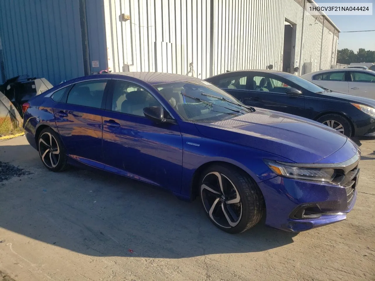 2022 Honda Accord Hybrid Sport VIN: 1HGCV3F21NA044424 Lot: 70099434