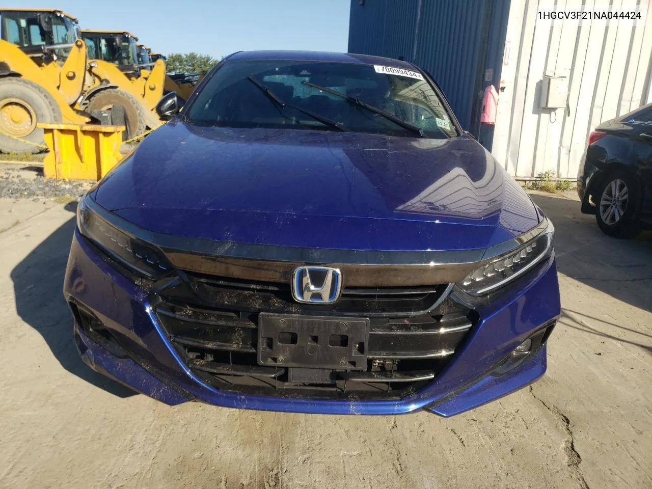 2022 Honda Accord Hybrid Sport VIN: 1HGCV3F21NA044424 Lot: 70099434