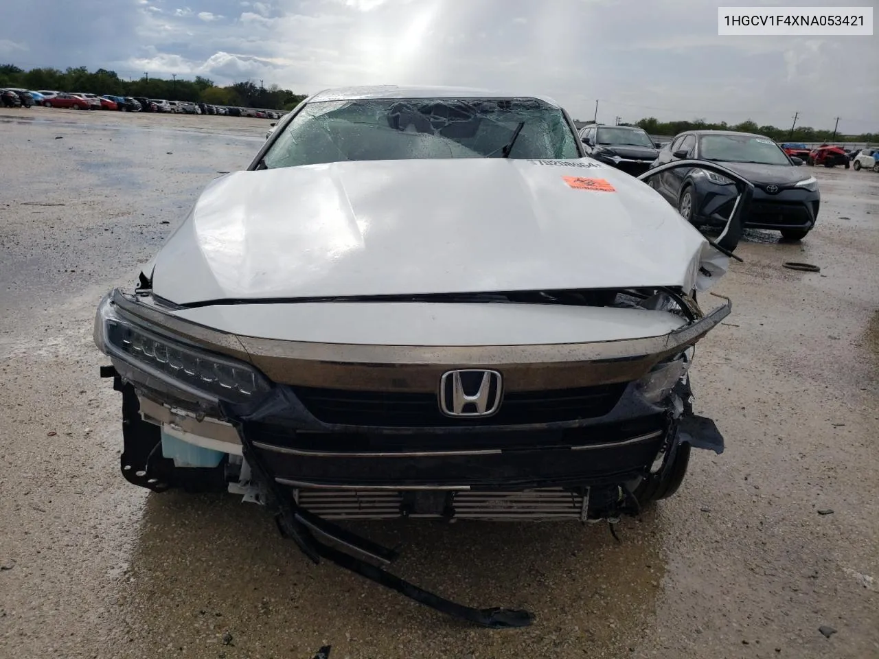 1HGCV1F4XNA053421 2022 Honda Accord Sport Se