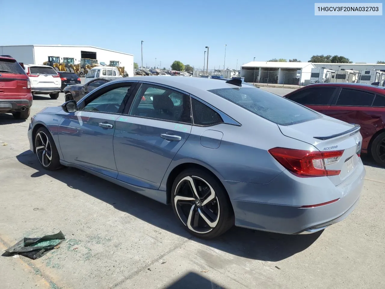 2022 Honda Accord Hybrid Sport VIN: 1HGCV3F20NA032703 Lot: 70417194