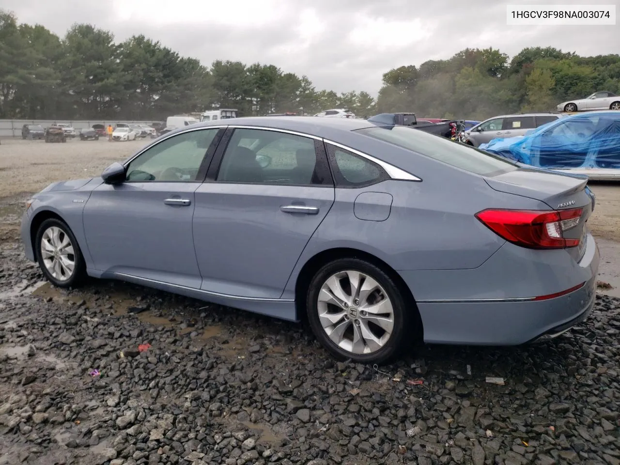 1HGCV3F98NA003074 2022 Honda Accord Touring Hybrid