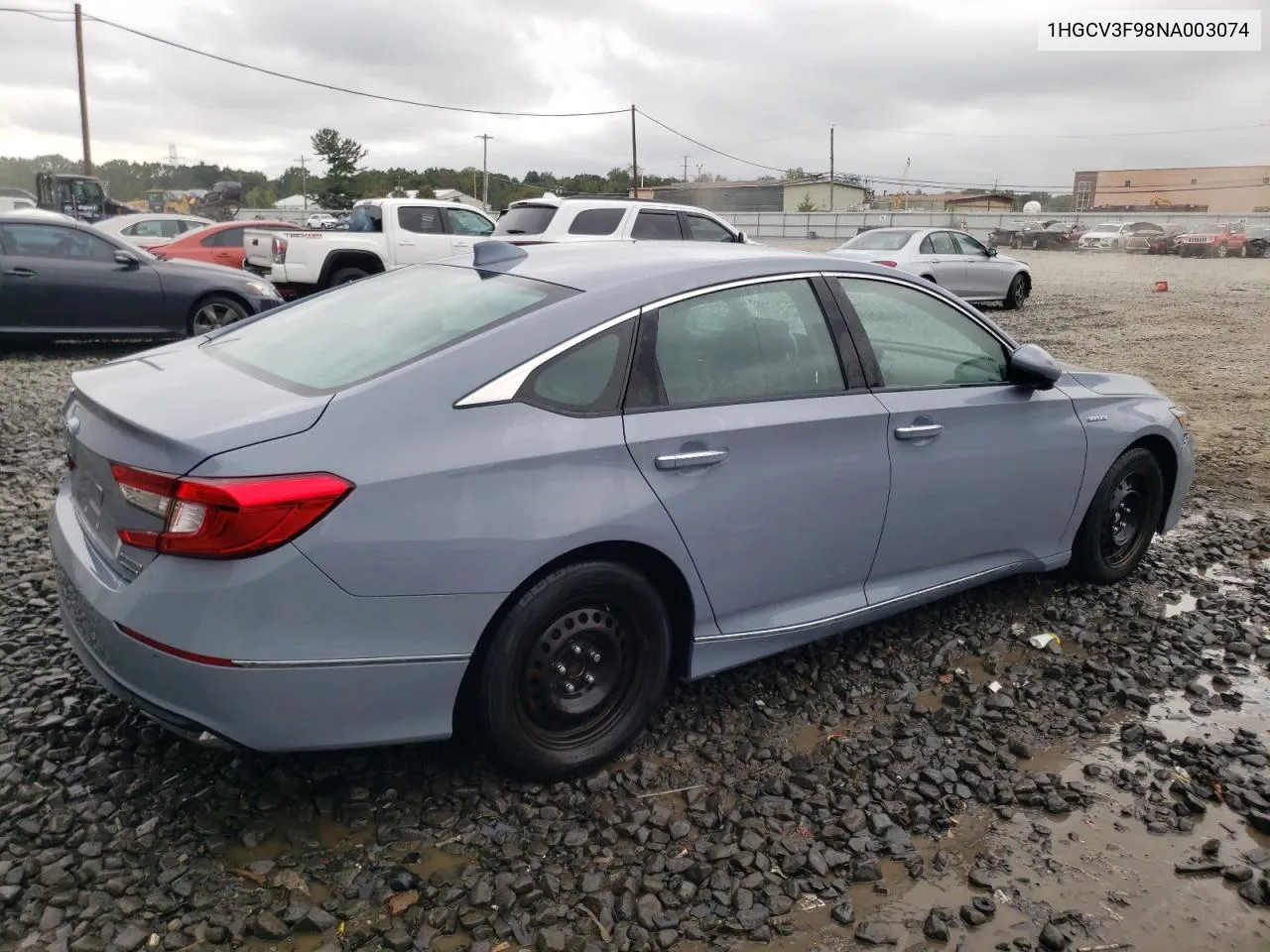 1HGCV3F98NA003074 2022 Honda Accord Touring Hybrid