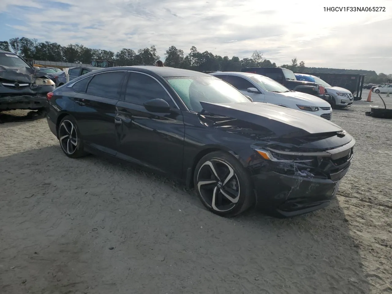 2022 Honda Accord Sport VIN: 1HGCV1F33NA065272 Lot: 70612844