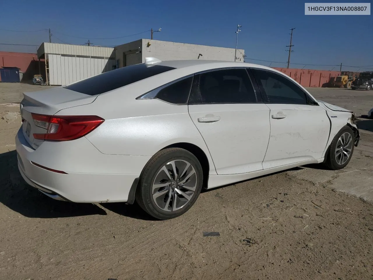 2022 Honda Accord Hybrid VIN: 1HGCV3F13NA008807 Lot: 71133144