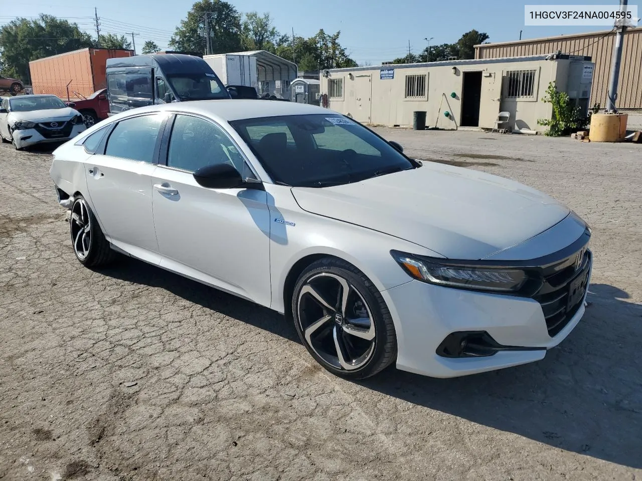 2022 Honda Accord Hybrid Sport VIN: 1HGCV3F24NA004595 Lot: 71248394