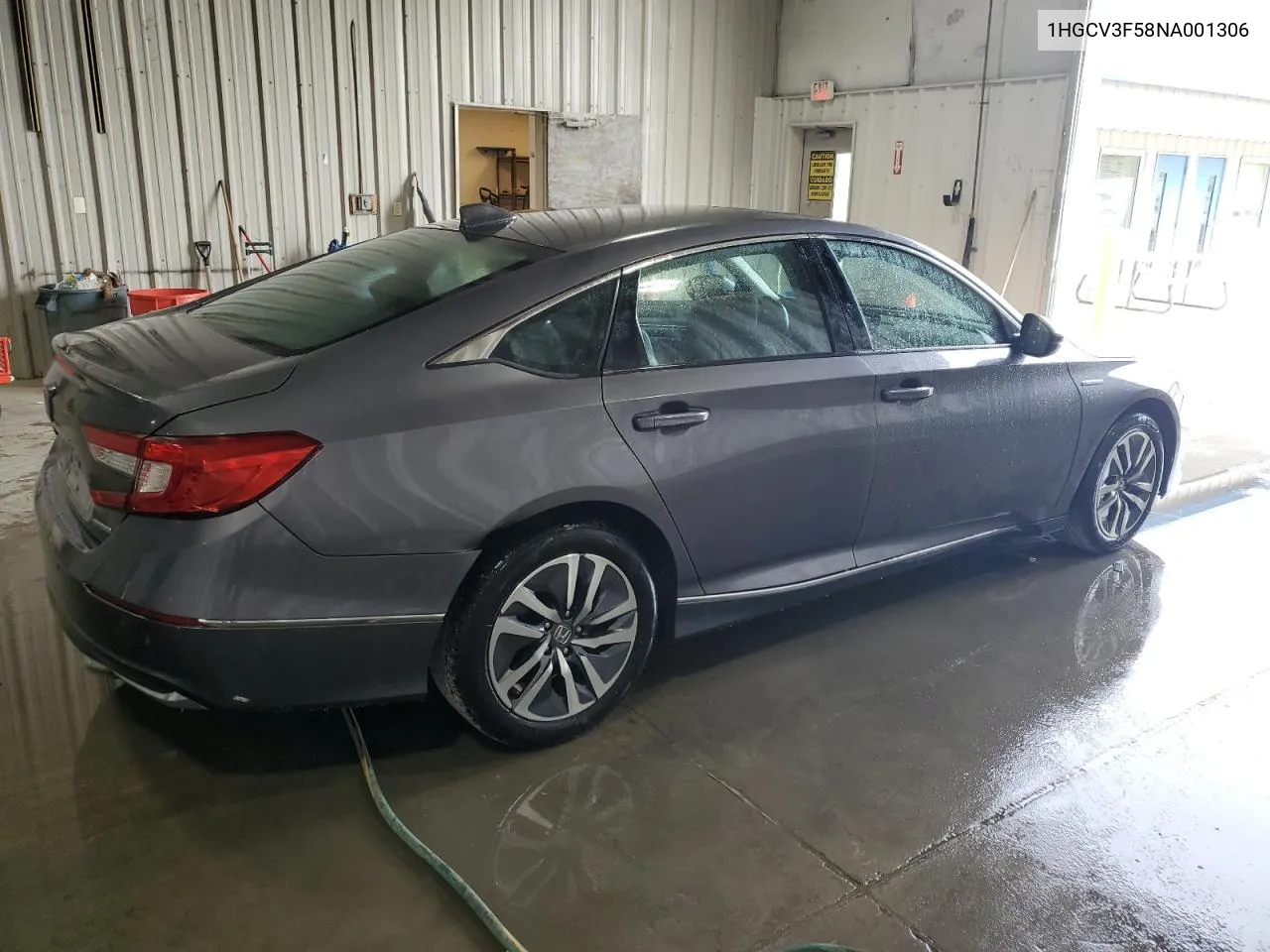 2022 Honda Accord Hybrid Exl VIN: 1HGCV3F58NA001306 Lot: 71598754