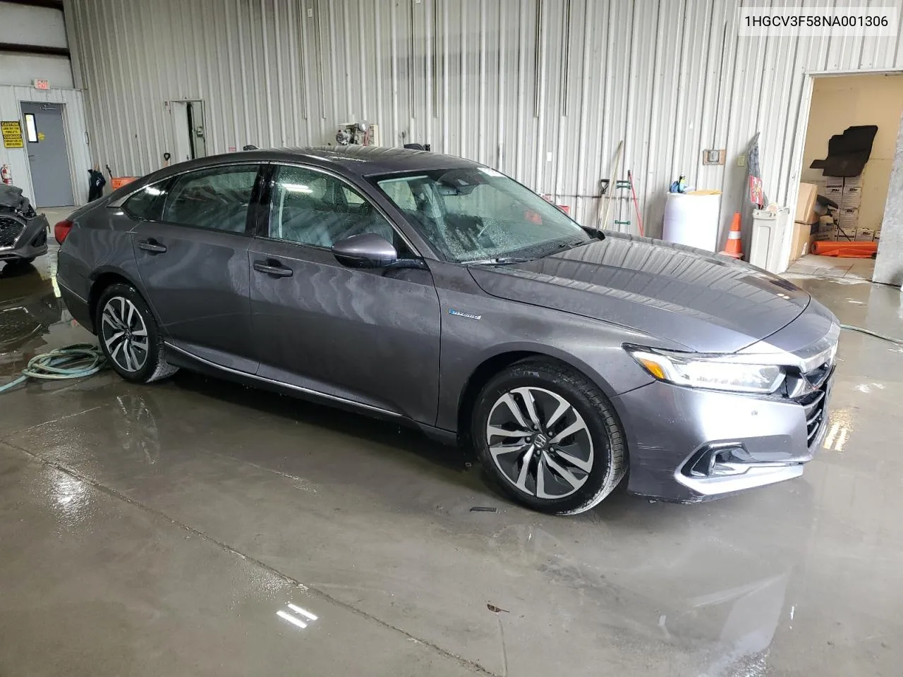 2022 Honda Accord Hybrid Exl VIN: 1HGCV3F58NA001306 Lot: 71598754