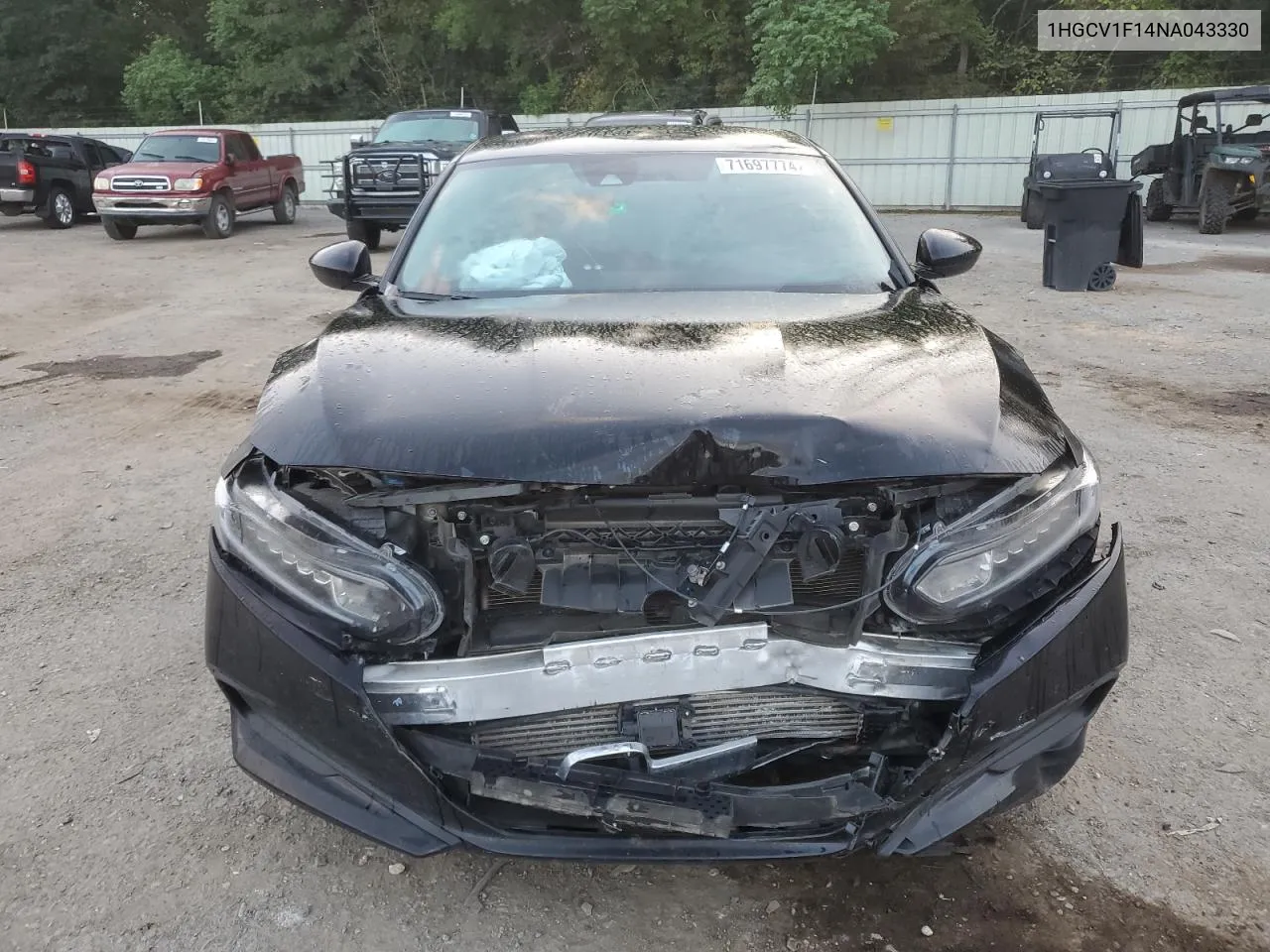 1HGCV1F14NA043330 2022 Honda Accord Lx