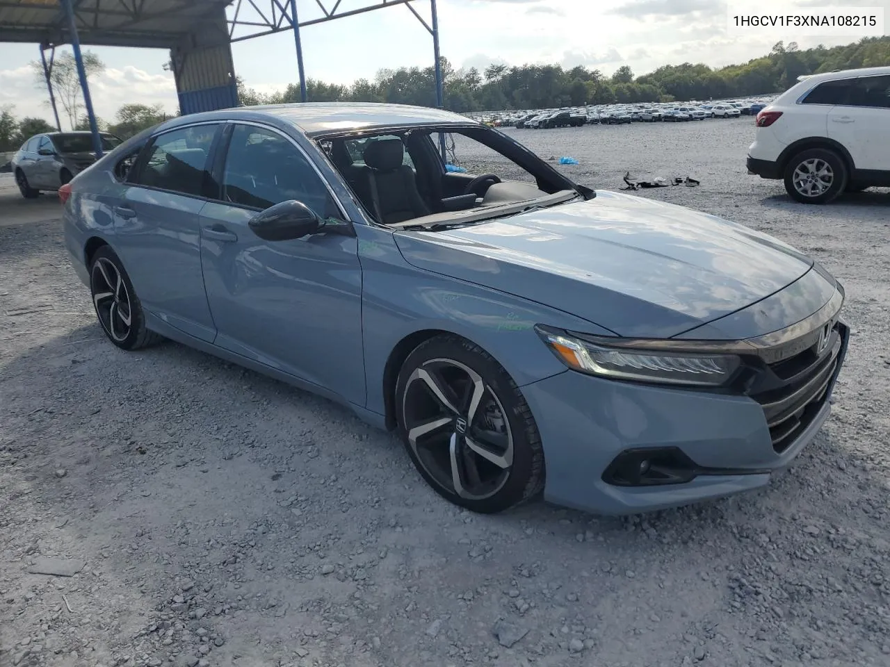 2022 Honda Accord Sport VIN: 1HGCV1F3XNA108215 Lot: 71719654