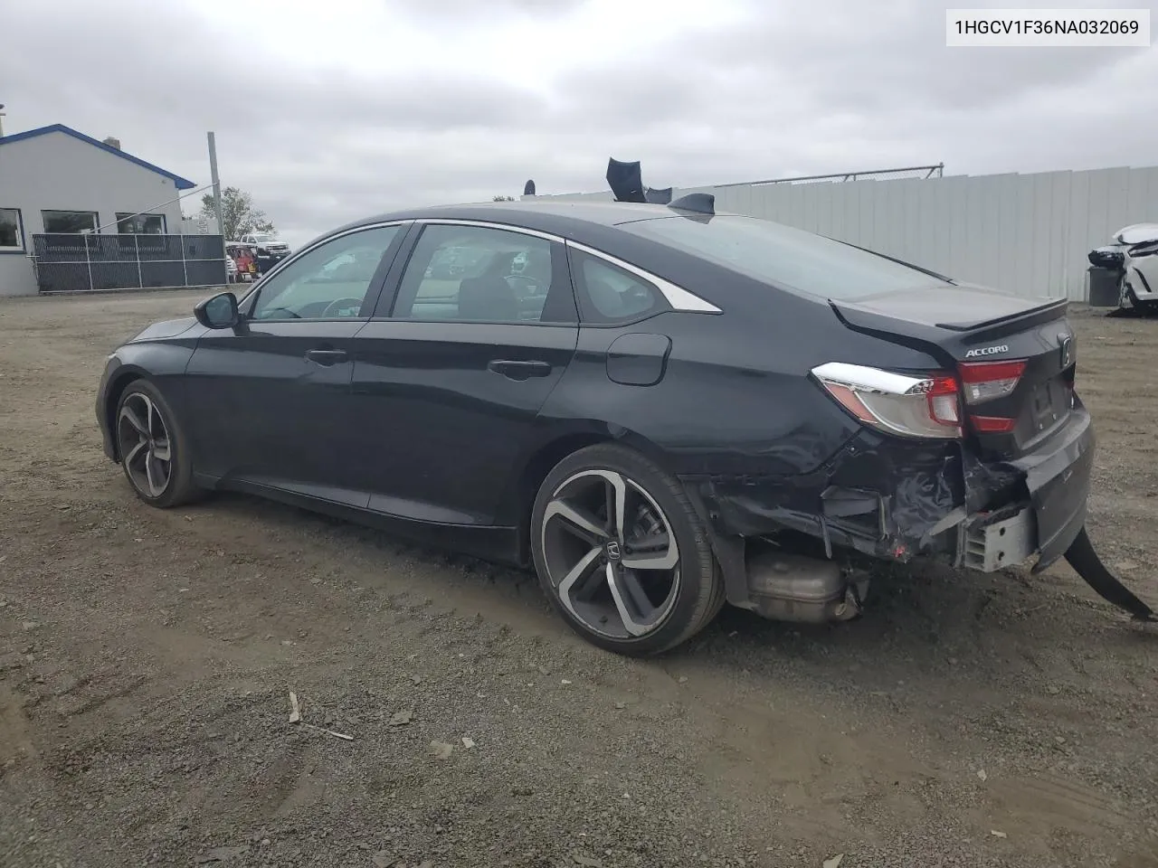 2022 Honda Accord Sport VIN: 1HGCV1F36NA032069 Lot: 71722174