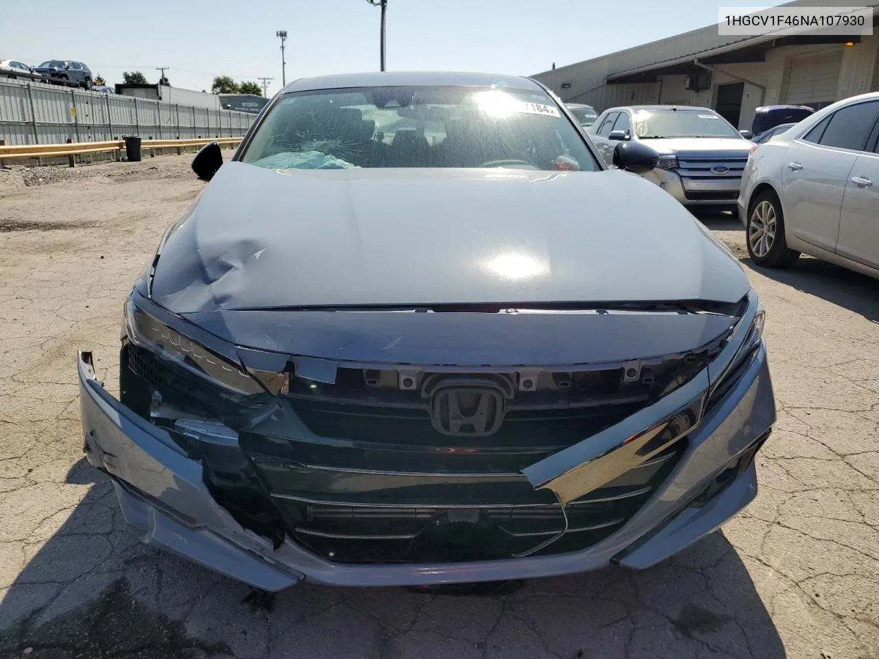 2022 Honda Accord Sport Se VIN: 1HGCV1F46NA107930 Lot: 71747184