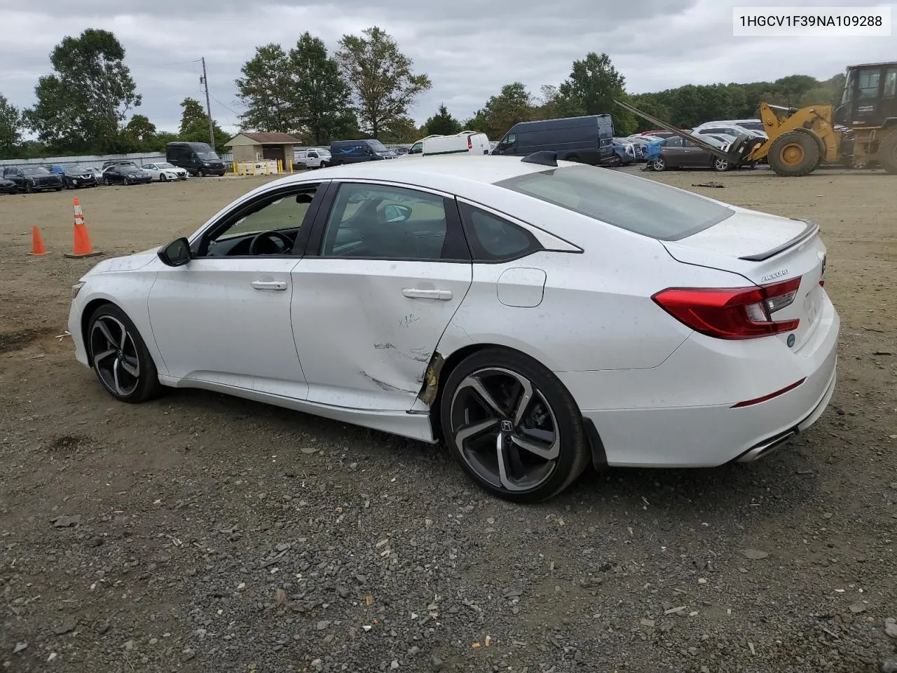 2022 Honda Accord Sport VIN: 1HGCV1F39NA109288 Lot: 71935464