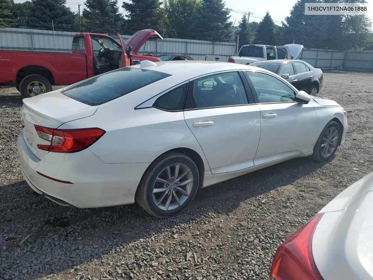 2022 Honda Accord Lx VIN: 1HGCV1F12NA061888 Lot: 71981494