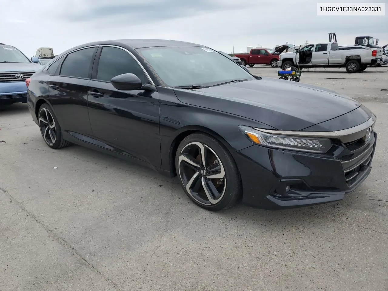 2022 Honda Accord Sport VIN: 1HGCV1F33NA023331 Lot: 72077924