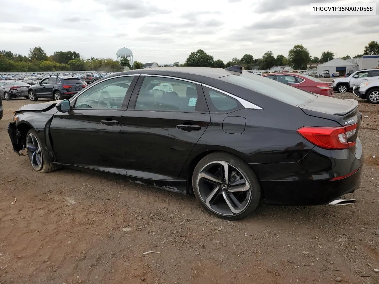 2022 Honda Accord Sport VIN: 1HGCV1F35NA070568 Lot: 72580144