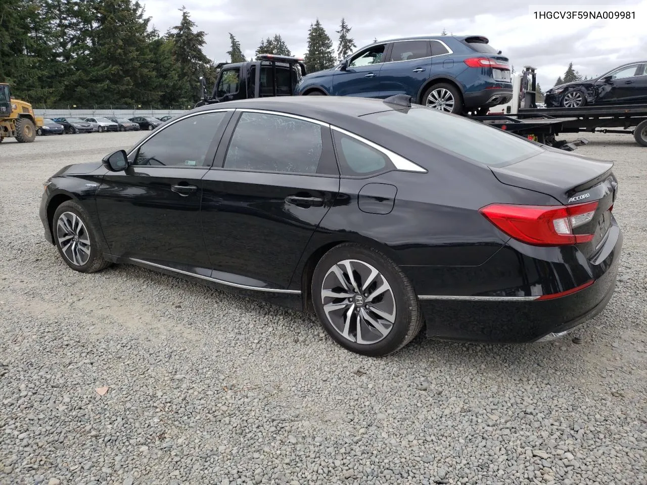 2022 Honda Accord Hybrid Exl VIN: 1HGCV3F59NA009981 Lot: 72647114