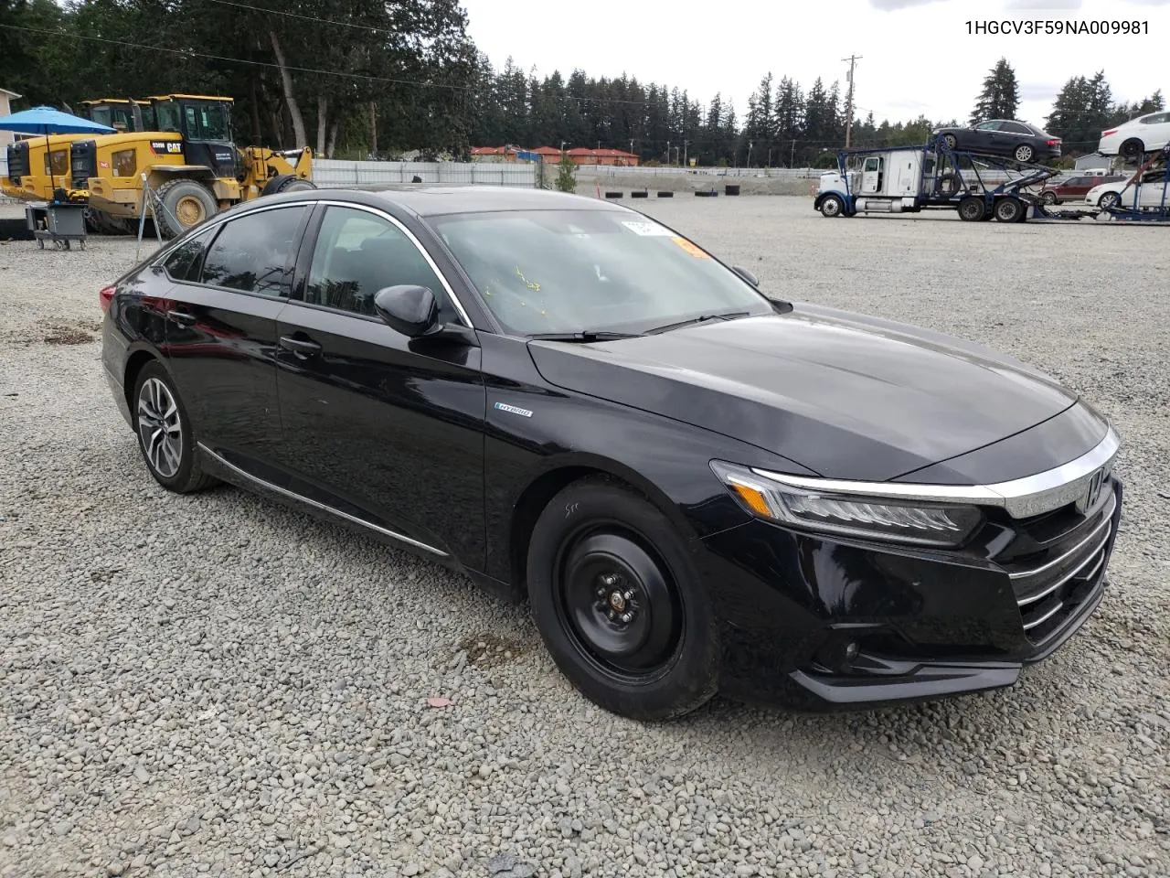 2022 Honda Accord Hybrid Exl VIN: 1HGCV3F59NA009981 Lot: 72647114