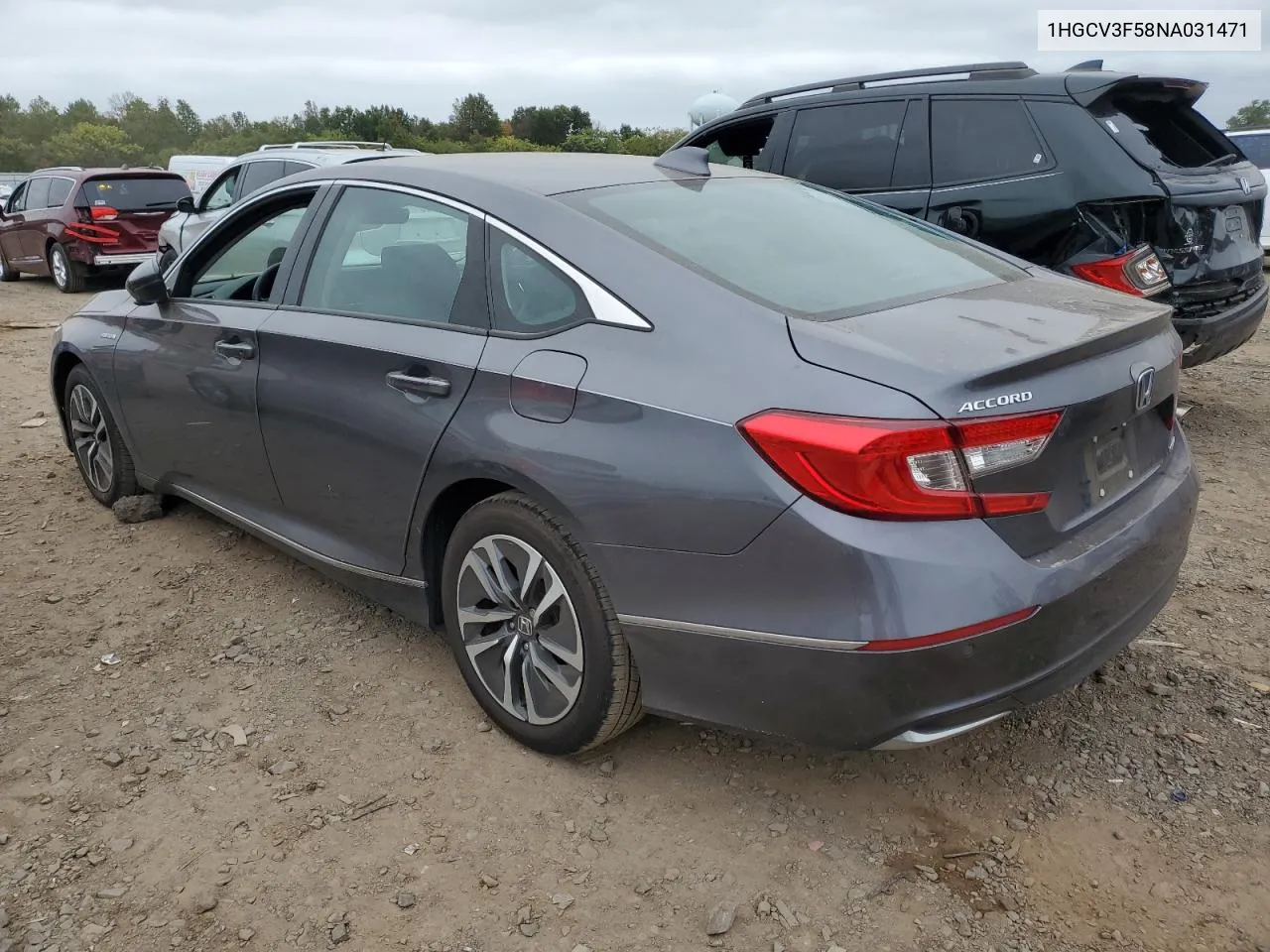 2022 Honda Accord Hybrid Exl VIN: 1HGCV3F58NA031471 Lot: 72904784