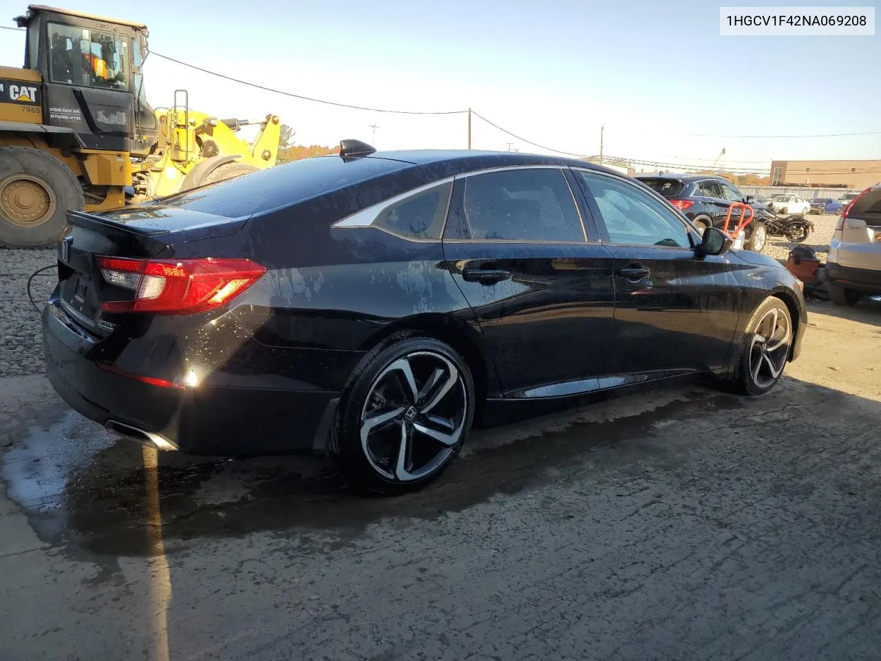 2022 Honda Accord Sport Se VIN: 1HGCV1F42NA069208 Lot: 73184724