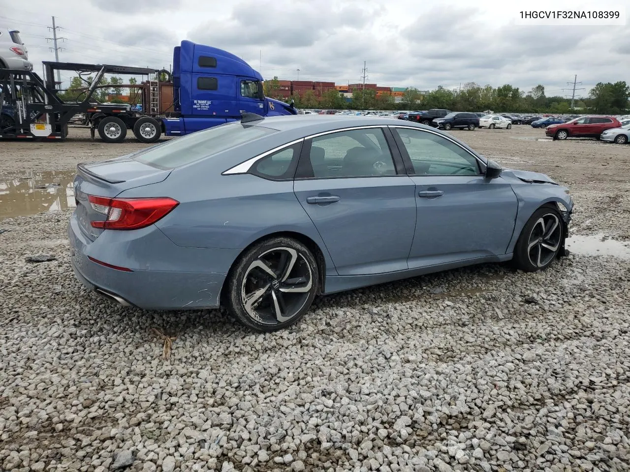 1HGCV1F32NA108399 2022 Honda Accord Sport