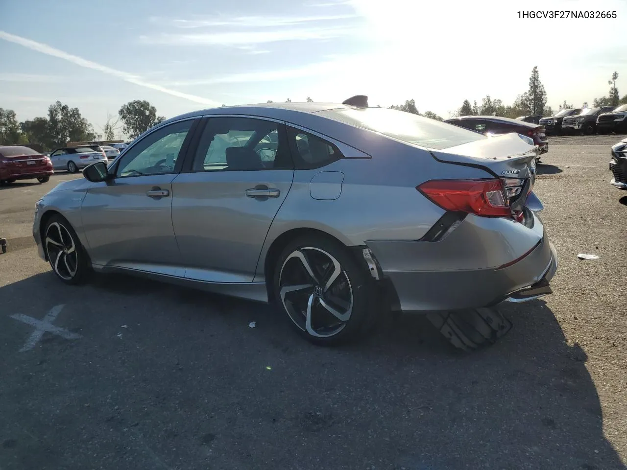 1HGCV3F27NA032665 2022 Honda Accord Hybrid Sport