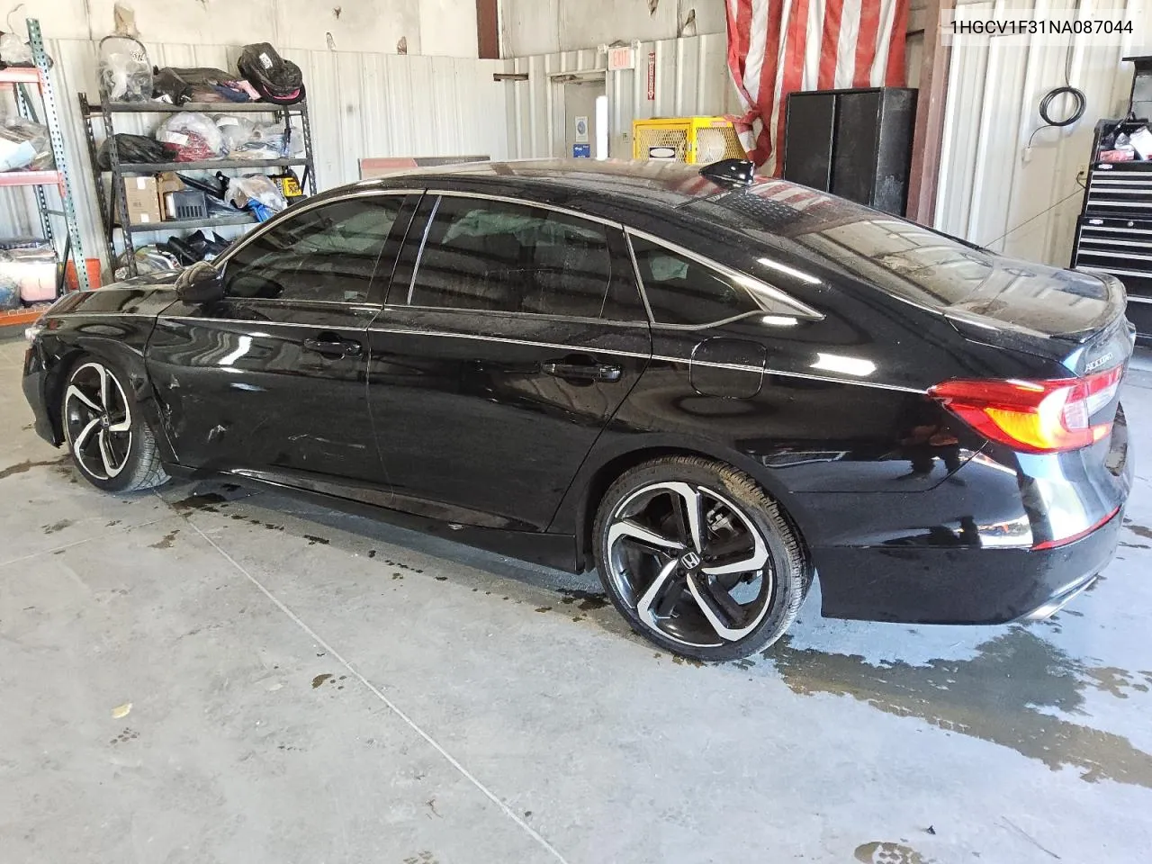 2022 Honda Accord Sport VIN: 1HGCV1F31NA087044 Lot: 76779794