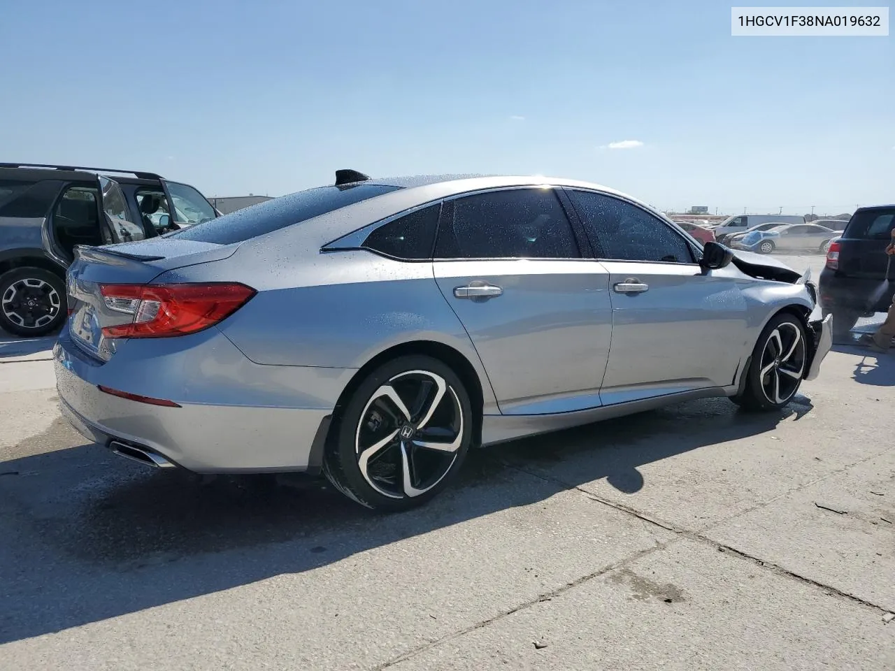 1HGCV1F38NA019632 2022 Honda Accord Sport