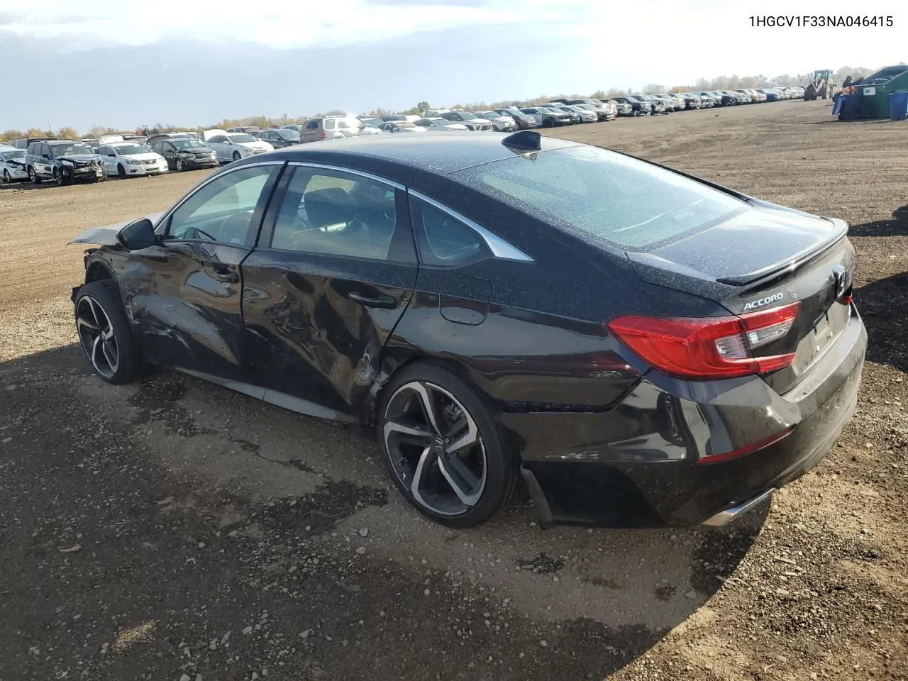 1HGCV1F33NA046415 2022 Honda Accord Sport