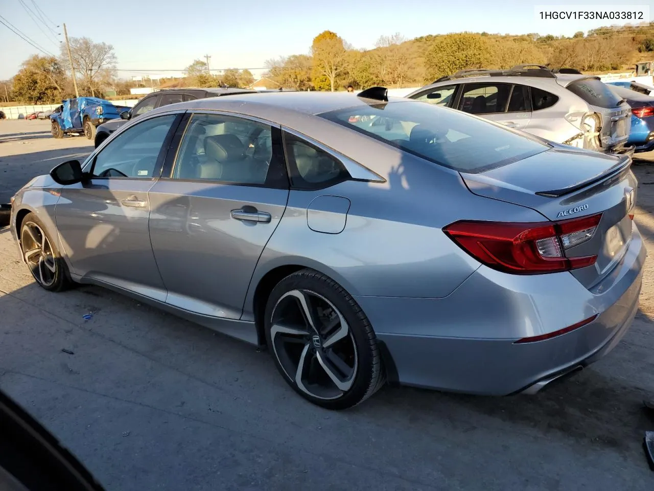 2022 Honda Accord Sport VIN: 1HGCV1F33NA033812 Lot: 77436894