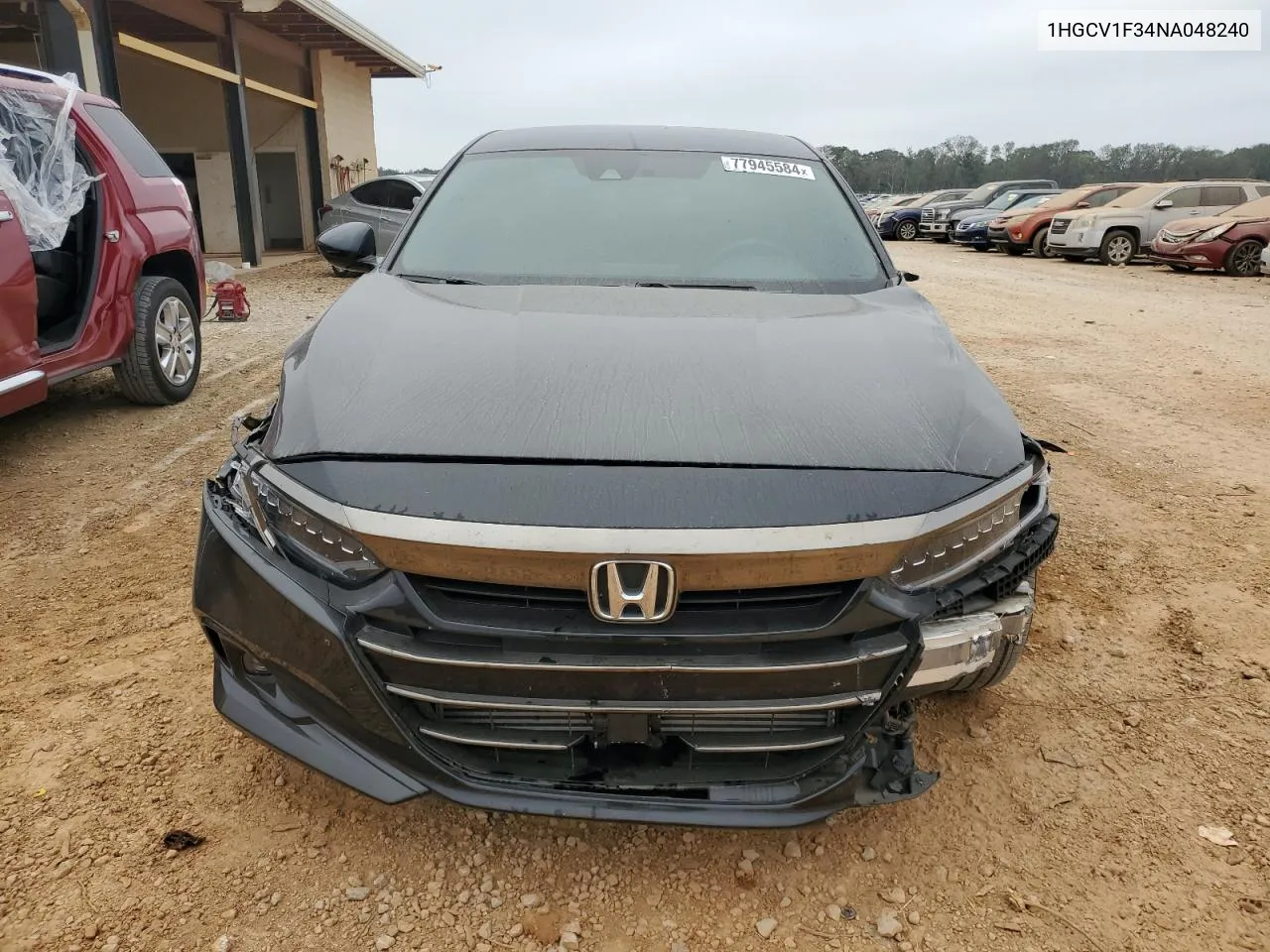 1HGCV1F34NA048240 2022 Honda Accord Sport