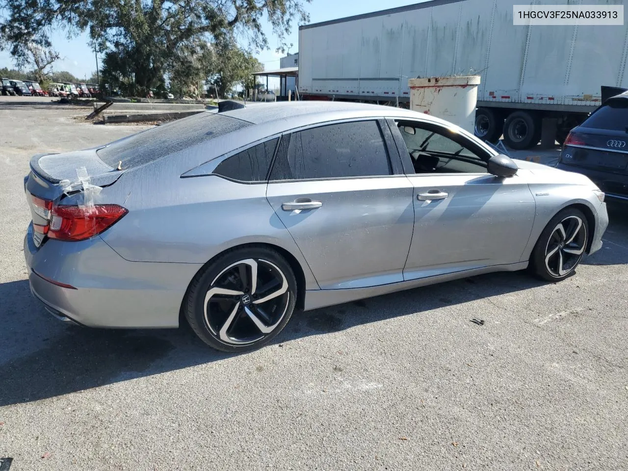 2022 Honda Accord Hybrid Sport VIN: 1HGCV3F25NA033913 Lot: 78342644