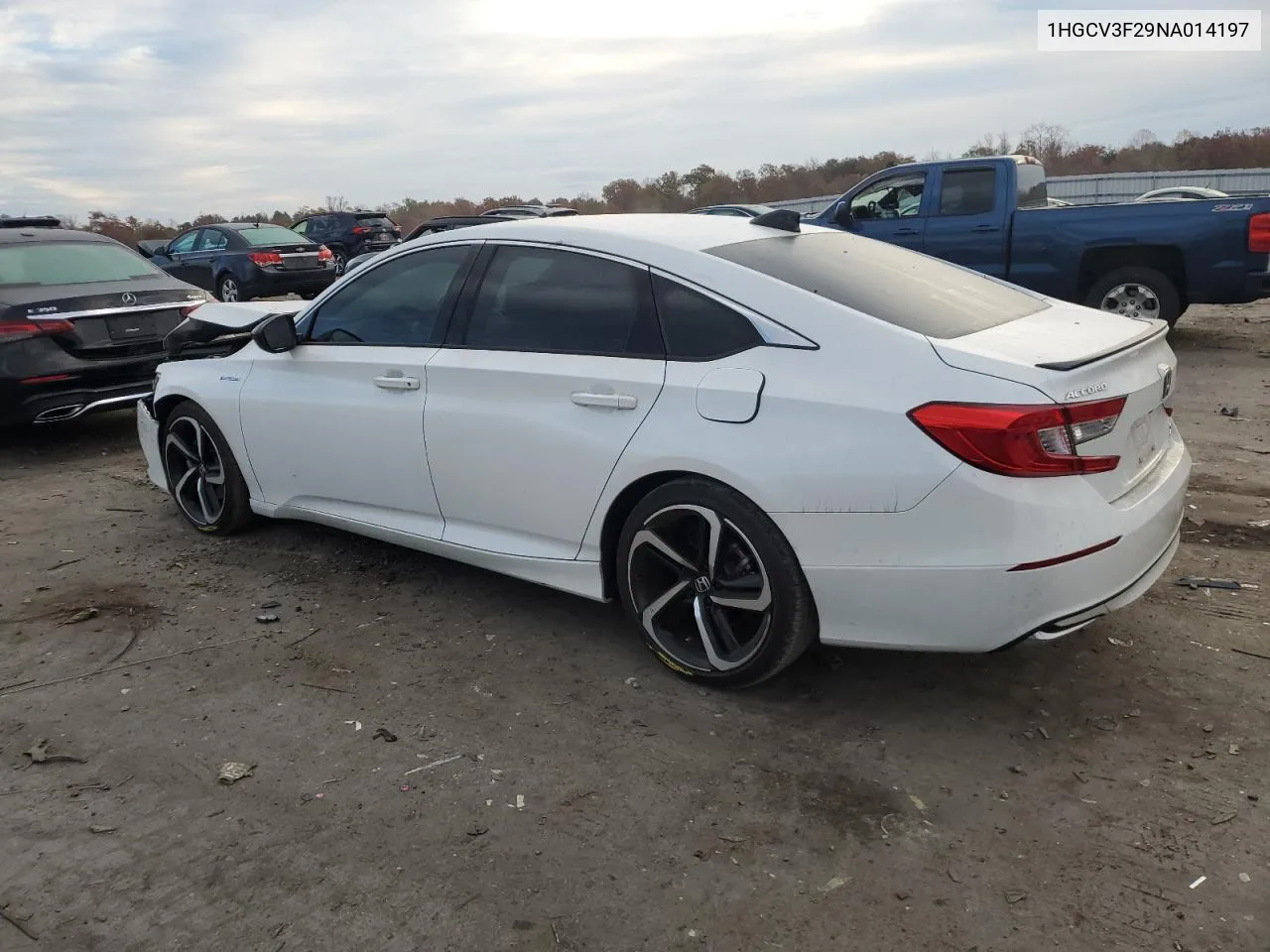 2022 Honda Accord Hybrid Sport VIN: 1HGCV3F29NA014197 Lot: 79409224