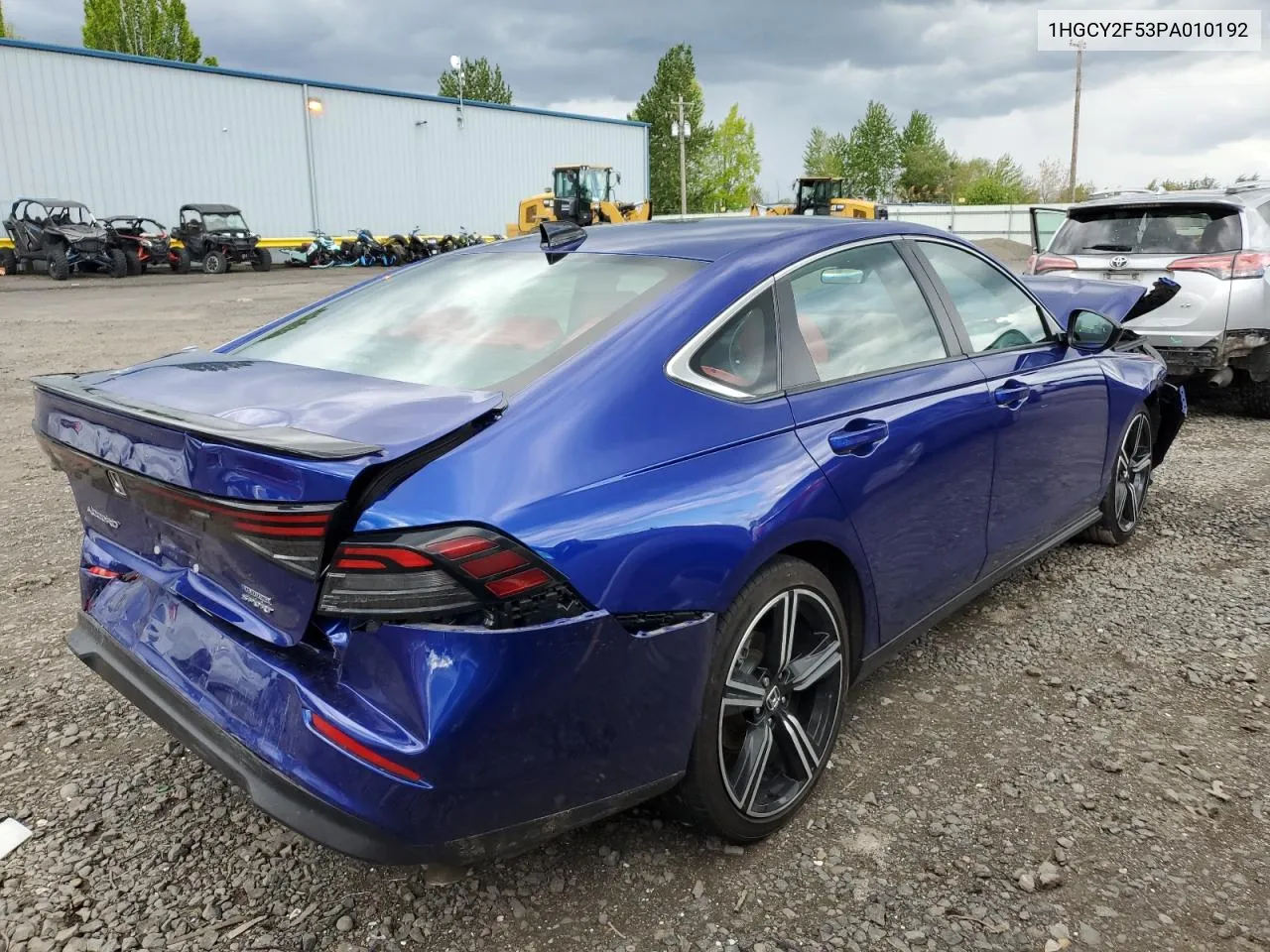 2023 Honda Accord Hybrid Sport VIN: 1HGCY2F53PA010192 Lot: 53616484