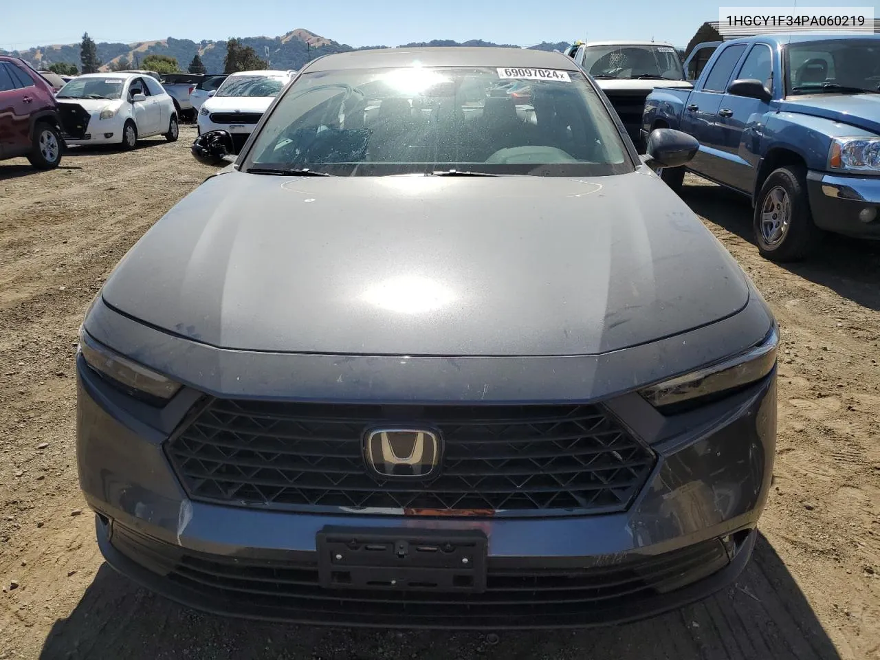 2023 Honda Accord Ex VIN: 1HGCY1F34PA060219 Lot: 69097024