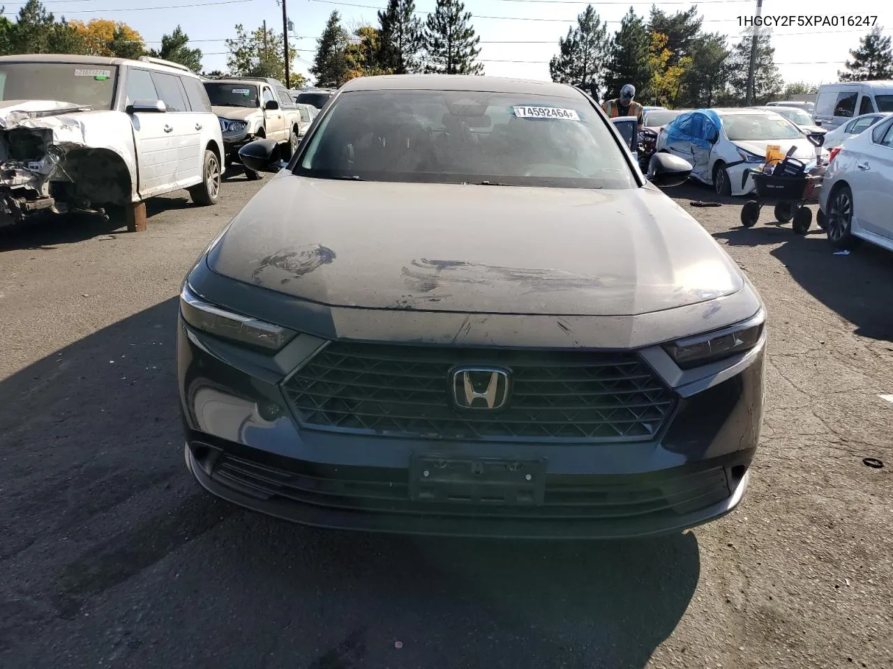 2023 Honda Accord Hybrid Sport VIN: 1HGCY2F5XPA016247 Lot: 74592464