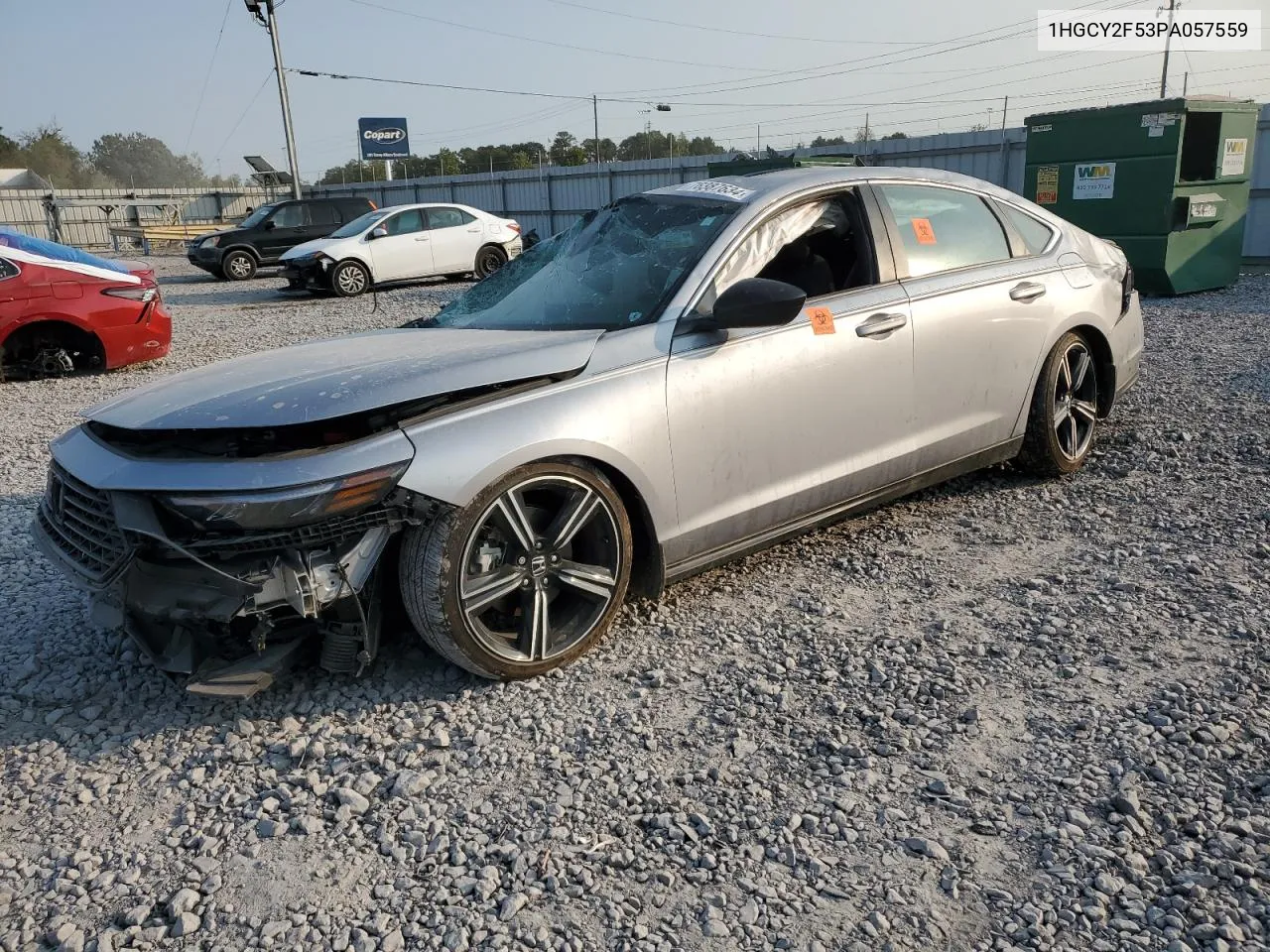 2023 Honda Accord Hybrid Sport VIN: 1HGCY2F53PA057559 Lot: 76387634