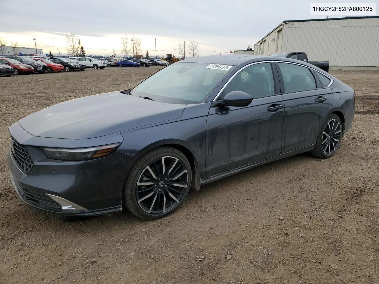 2023 Honda Accord Touring Hybrid VIN: 1HGCY2F82PA800125 Lot: 77094134