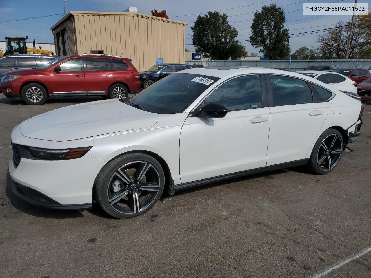 2023 Honda Accord Hybrid Sport VIN: 1HGCY2F58PA011502 Lot: 77469184