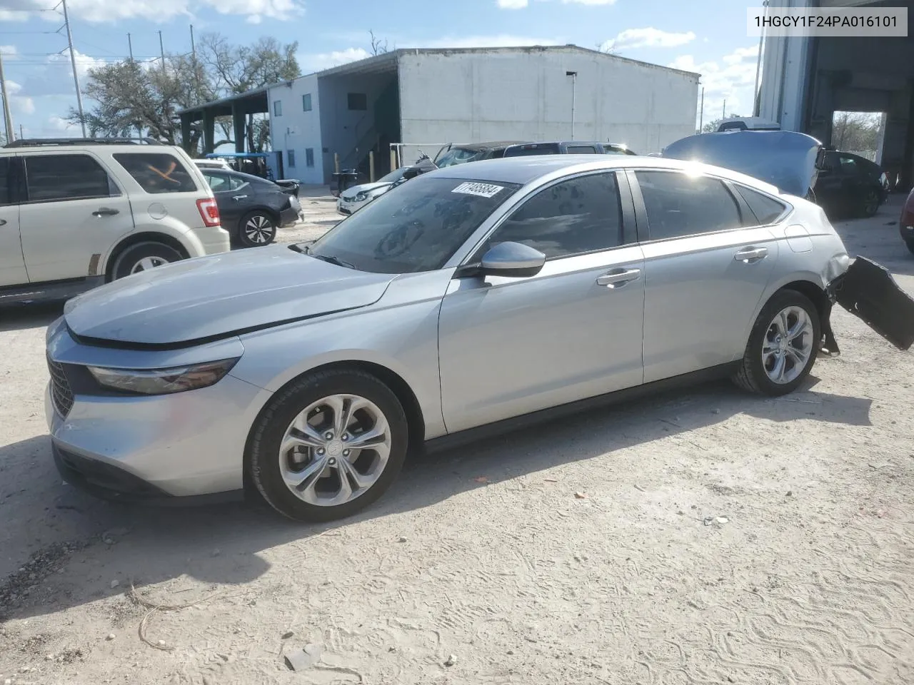 2023 Honda Accord Lx VIN: 1HGCY1F24PA016101 Lot: 77485884