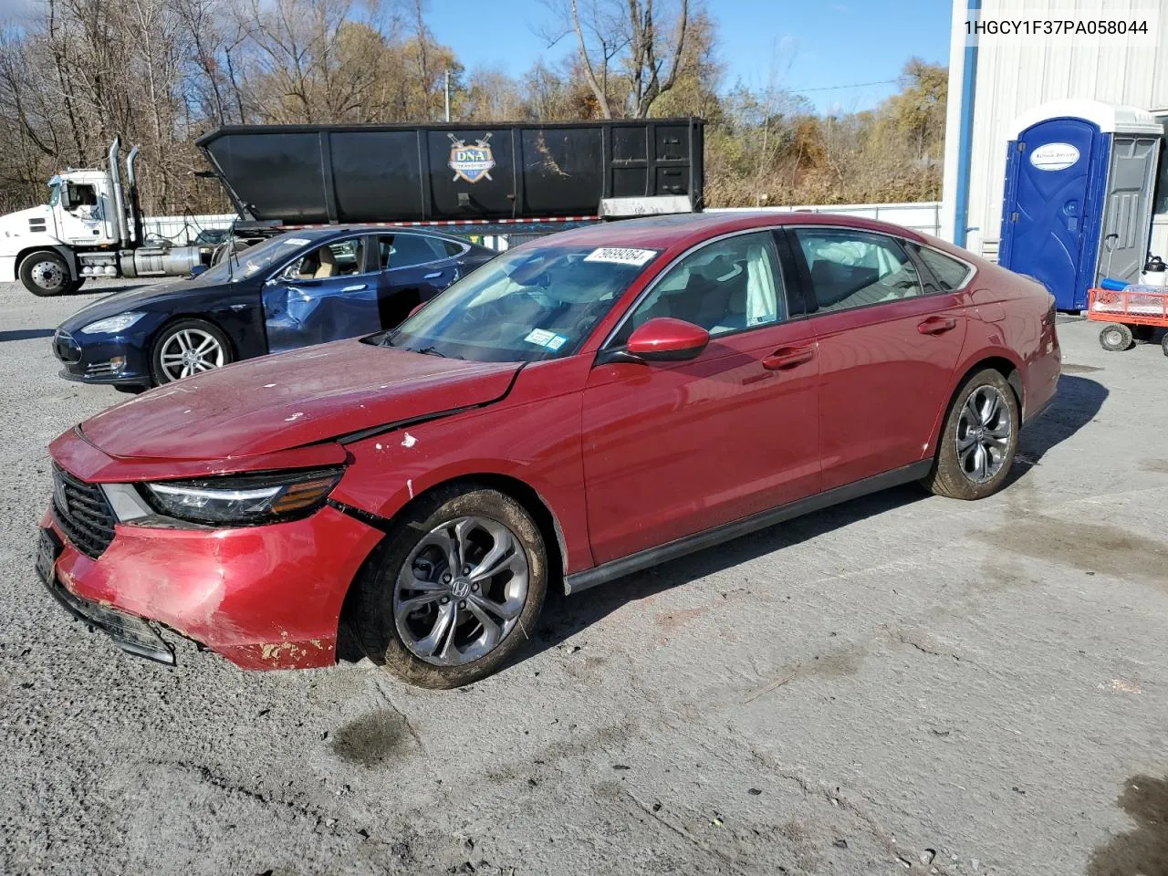 2023 Honda Accord Ex VIN: 1HGCY1F37PA058044 Lot: 79699364