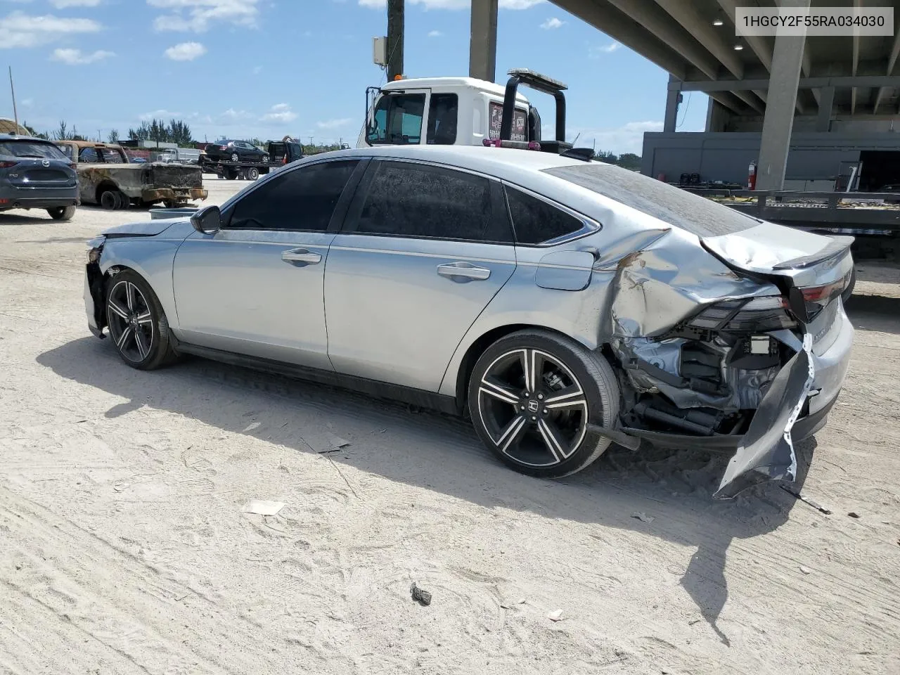 2024 Honda Accord Hybrid Sport VIN: 1HGCY2F55RA034030 Lot: 51874054