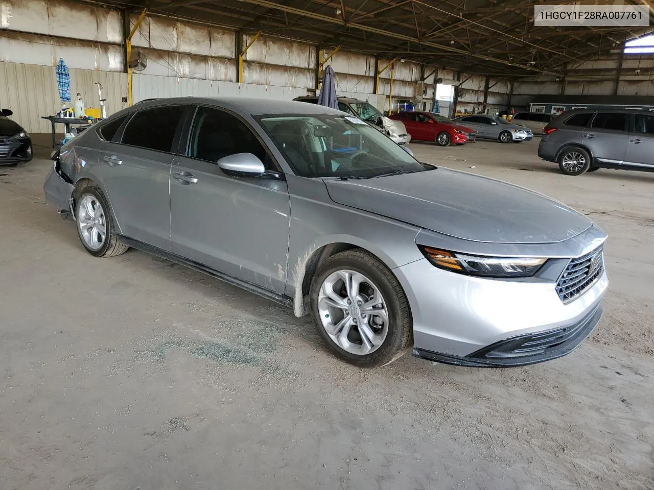 2024 Honda Accord Lx VIN: 1HGCY1F28RA007761 Lot: 52009574