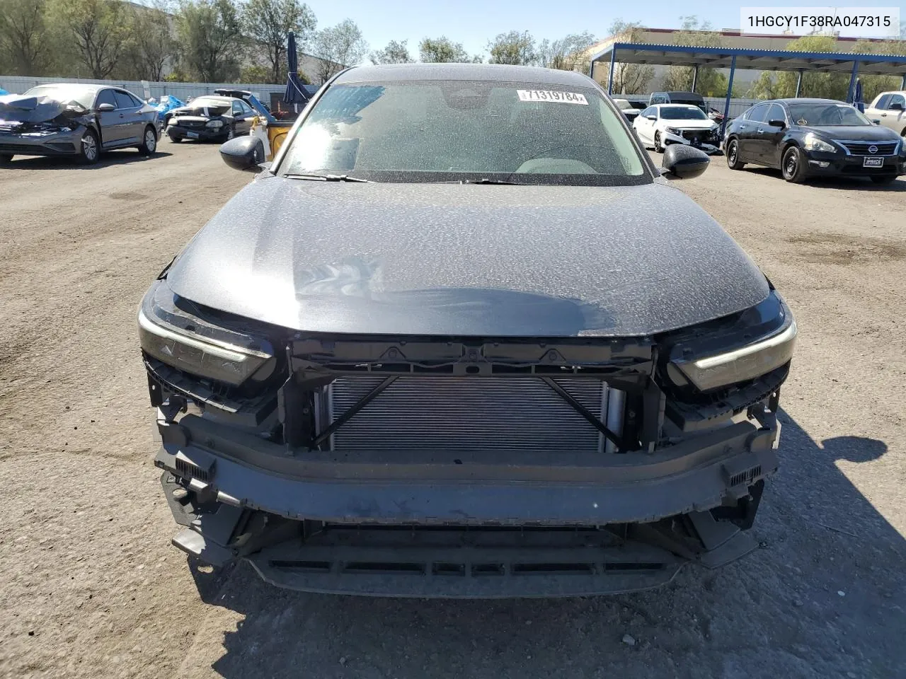 2024 Honda Accord Ex VIN: 1HGCY1F38RA047315 Lot: 71319784