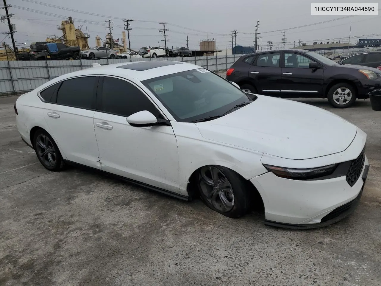 2024 Honda Accord Ex VIN: 1HGCY1F34RA044590 Lot: 76538914