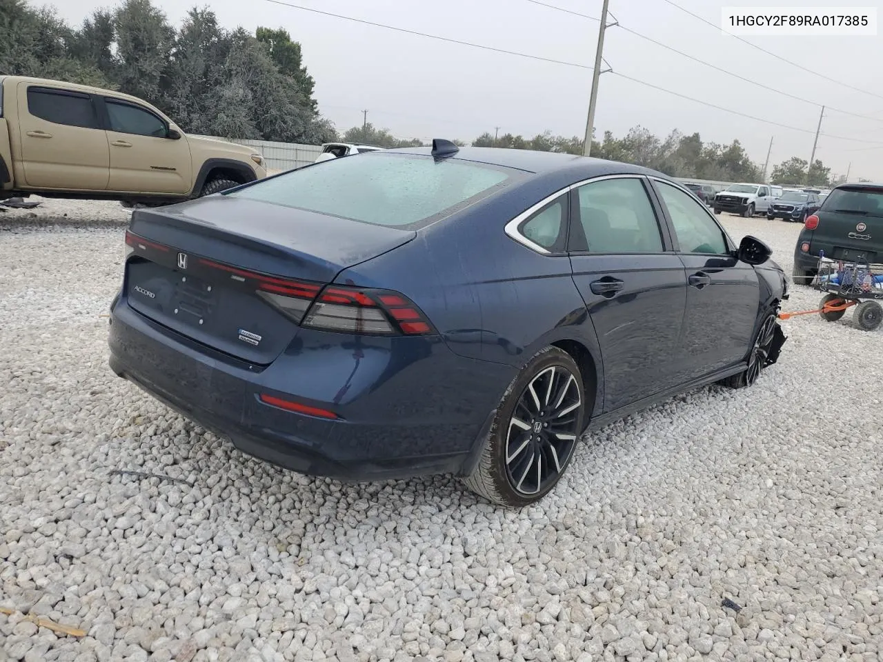 2024 Honda Accord Touring Hybrid VIN: 1HGCY2F89RA017385 Lot: 77902234