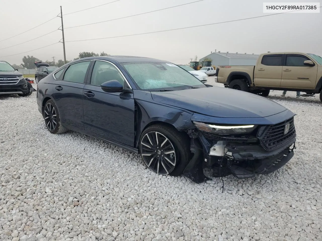 2024 Honda Accord Touring Hybrid VIN: 1HGCY2F89RA017385 Lot: 77902234