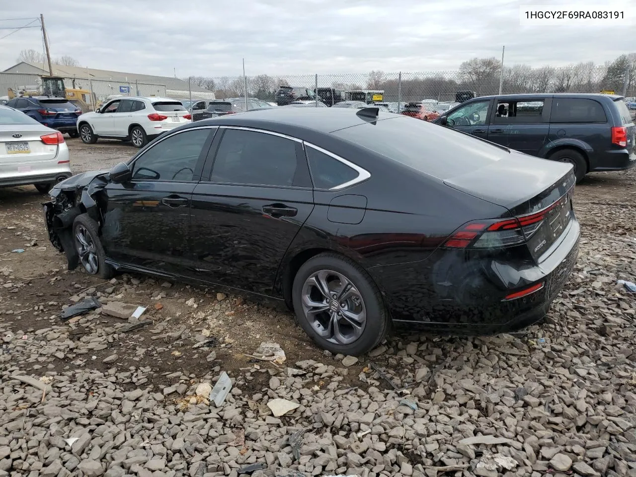 2024 Honda Accord Hybrid Exl VIN: 1HGCY2F69RA083191 Lot: 78205934