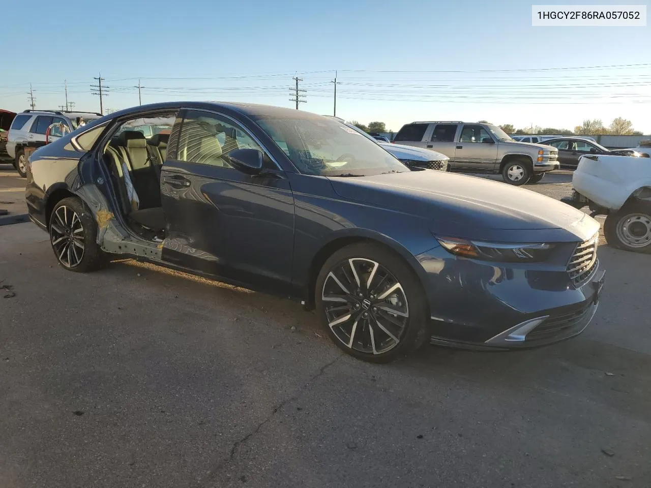 2024 Honda Accord Touring Hybrid VIN: 1HGCY2F86RA057052 Lot: 79541444